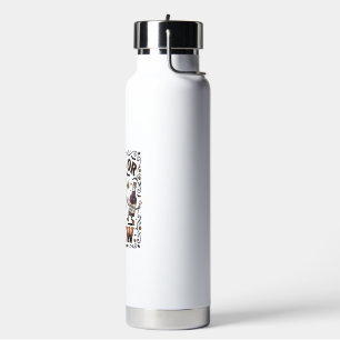 Halloween-Trank Trick or Brew Vintage graviert Hu Trinkflasche