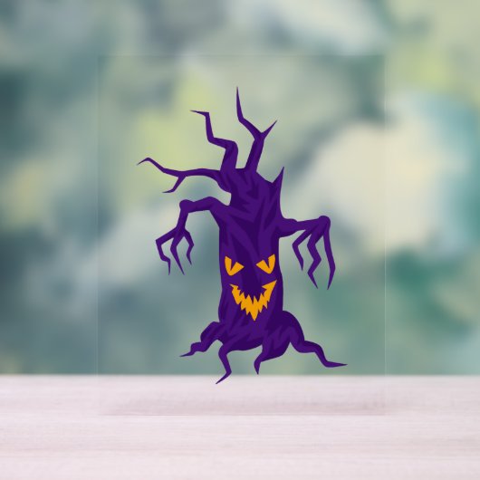 Halloween Tree Acrylschild (Neutral)