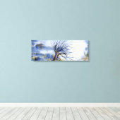 "Halloween Tree"-Canvas-Print Leinwanddruck (Insitu (Holzboden))