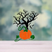 Halloween tree Fall Shirts Halloween Sweatshirt Acrylschild (Neutral)