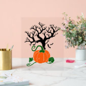 Halloween tree Fall Shirts Halloween Sweatshirt Acrylschild (Hochzeit)