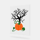 Halloween tree Fall Shirts Halloween Sweatshirt Acrylschild (Winkel)