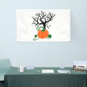Halloween tree Fall Shirts Halloween Sweatshirt Banner (Messeveranstaltung)