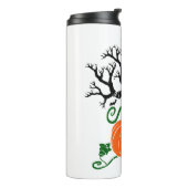 Halloween tree Fall Shirts Halloween Sweatshirt Thermosbecher (Nach links gedreht)