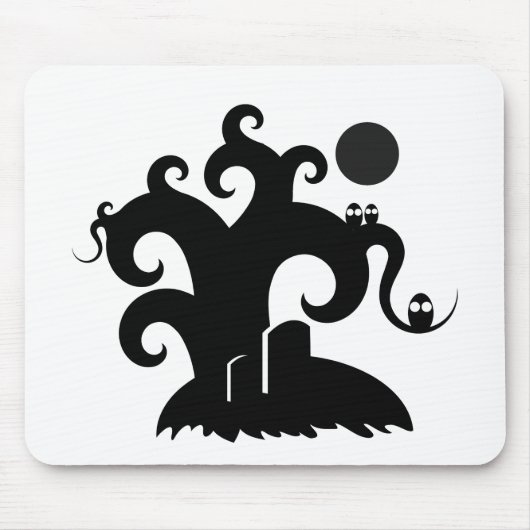 Halloween Tree Mousepad (Vorne)
