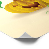 Halloween Tree Papercut Ghost & Skull Poster (Ecke)