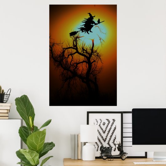 HALLOWEEN TREE POSTER (Heimbüro)