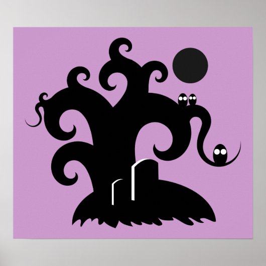 Halloween Tree Poster (Vorne)