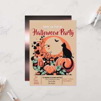 Halloween-Treffen Einladung