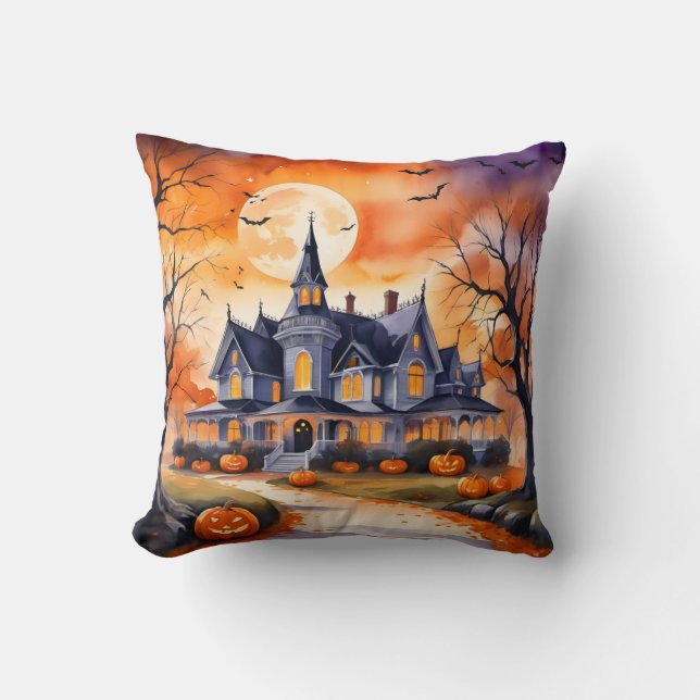 Halloween Trendy Pumpkin Autumn Collection Kissen (Vorderseite)