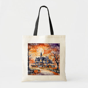 Halloween Trendy Pumpkin Autumn Collection Tragetasche