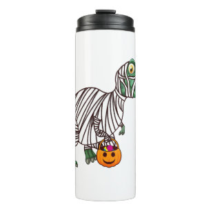 Halloween Trex Thermosbecher