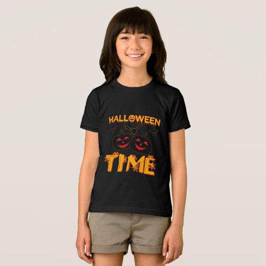 Halloween Tri-Blend Shirt (Vorderseite Voll)