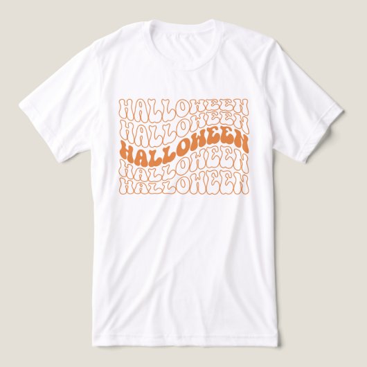 Halloween Tri-Blend Shirt (Design Vorderseite)