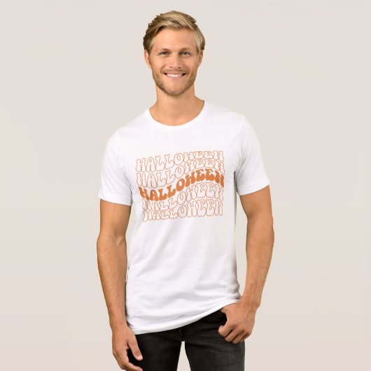 Halloween Tri-Blend Shirt (Vorderseite voll)