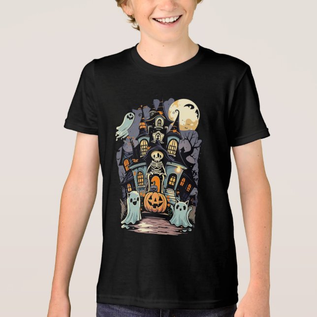 Halloween Tri-Blend Shirt (Vorderseite)