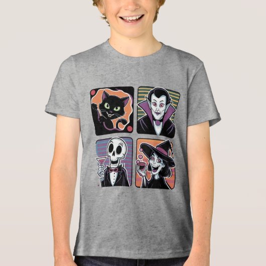 halloween Tri-Blend shirt (Vorderseite)