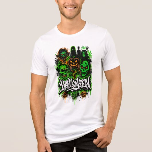 halloween Tri-Blend shirt (Vorderseite)