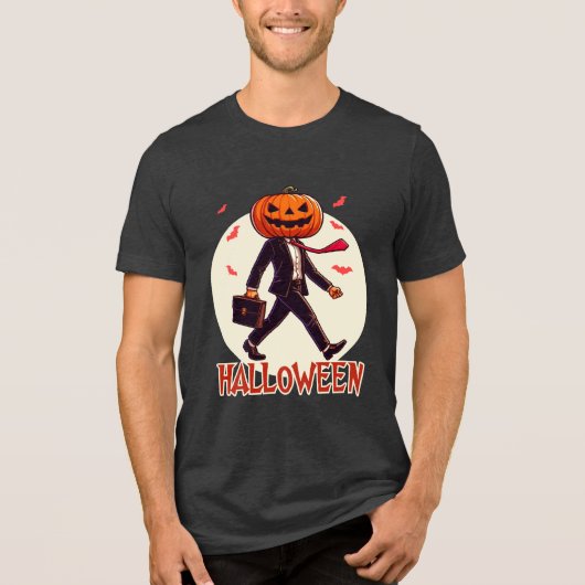 Halloween Tri-Blend Shirt (Vorderseite)