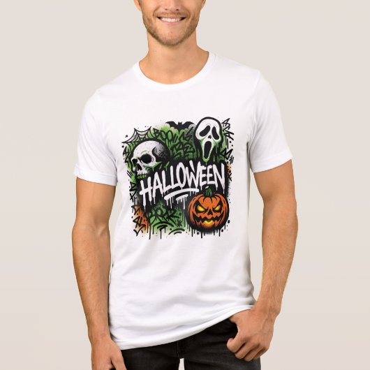 halloween Tri-Blend shirt (Vorderseite)