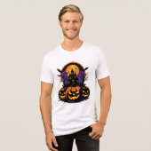 halloween Tri-Blend shirt (Vorderseite voll)