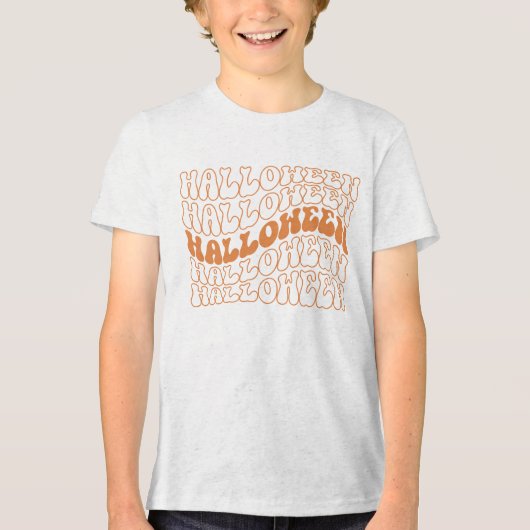 Halloween Tri-Blend Shirt (Vorderseite)