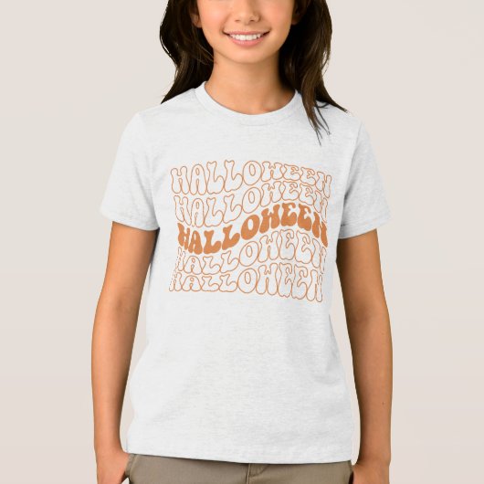 Halloween Tri-Blend Shirt (Vorderseite)