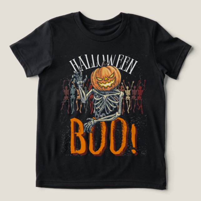 Halloween Tri-Blend Shirt (Design Vorderseite)