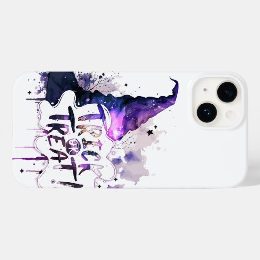 Halloween-Trick Case-Mate iPhone Hülle (Rückseite (Horizontal))