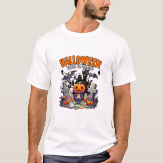 Halloween-Trick oder -Bedrohung T-Shirt
