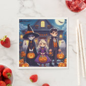 Halloween Trick oder behandeln Kinder Paper Napkin Serviette (Beispiel)