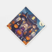 Halloween Trick oder behandeln Kinder Paper Napkin Serviette (Ecke)