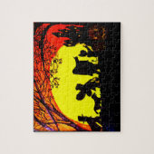 HALLOWEEN TRICK ODER BEHANDLER PUZZLE (Vertikal)