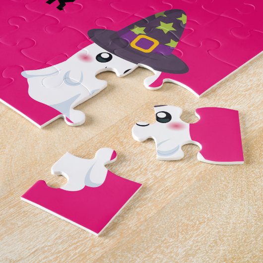 HALLOWEEN "TRICK ODER BEHANDLUNG KIDS PUZZLE PERSO (Seite)