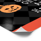 Halloween-Trick oder die Behandlung eines pandemis Poster (Ecke)