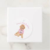 Halloween-Trick oder die Behandlung von Goldendood Geschenkanhänger (Beispiel)