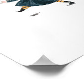 Halloween-Trick oder Kinderurlaub Poster (Ecke)