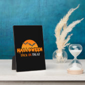 Halloween - Trick oder Leckerbissen Fotoplatte (Seite)