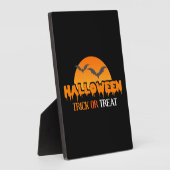 Halloween - Trick oder Leckerbissen Fotoplatte (Seite)