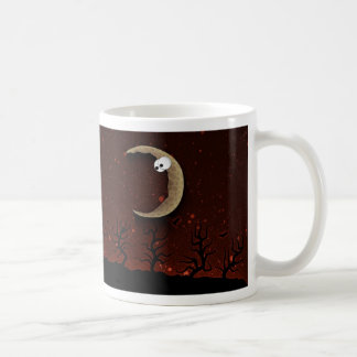Halloween: Trick oder Leckerei? (Rot) Kaffeetasse