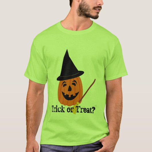 Halloween - Trick oder Leckerei? T-Shirt (Vorderseite)