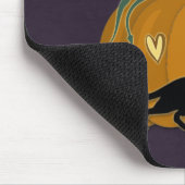 Halloween-Trick oder -Leckereien Mousepad (Ecke)