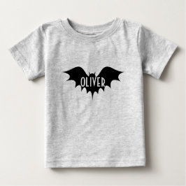 Halloween-Trick oder personalisierte Monogramm beh Baby T-shirt