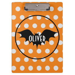 Halloween-Trick oder personalisierte Monogramm beh Klemmbrett