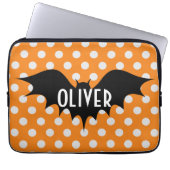 Halloween-Trick oder personalisierte Monogramm beh Laptopschutzhülle (Vorderseite)