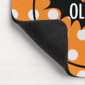 Halloween-Trick oder personalisierte Monogramm beh Mousepad (Ecke)