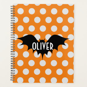 Halloween-Trick oder personalisierte Monogramm beh Planer
