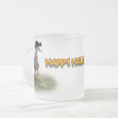 Halloween-Trick oder Piratenente Mattglastasse (Vorderseite Links)