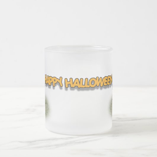 Halloween-Trick oder Piratenente Mattglastasse (Mittel)