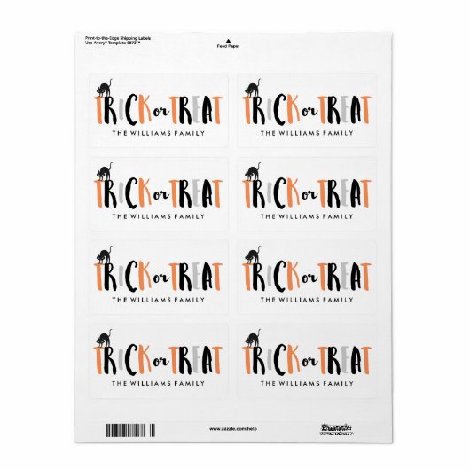 Halloween Trick oder Treat (Vorne)